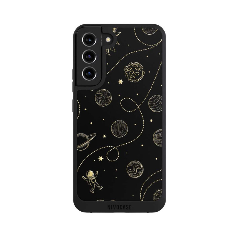 Galaxy S22 + NIVOpure Planeten Gold
