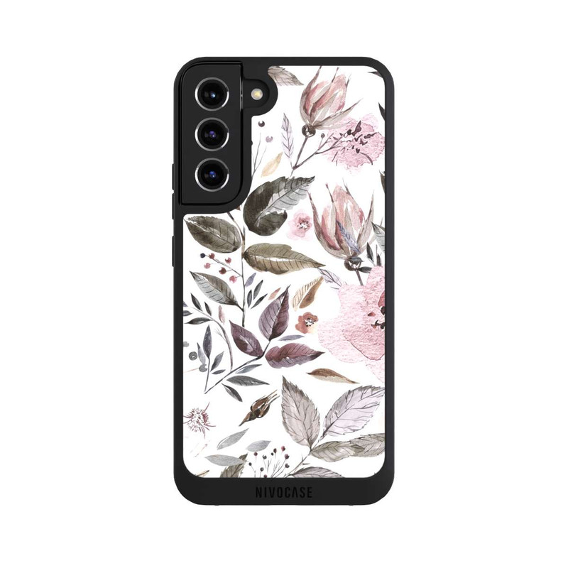 Galaxy S22 + NIVOpure Aquarell braune Rosenblüten