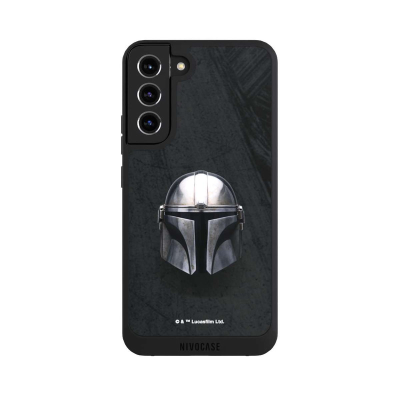 Galaxy S22 + NIVOpure Mandalorian Black Helmet