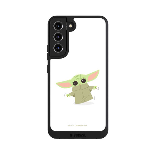 Samsung Galaxy S22+ NIVOpure Baby Yoda läuft