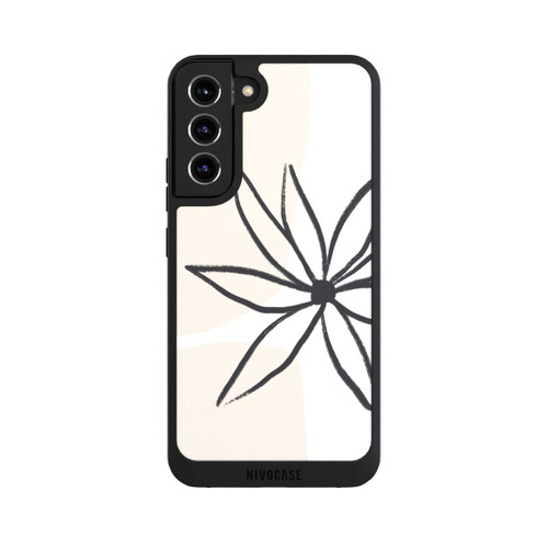 Samsung Galaxy S22+ NIVOpure Fleur et crème