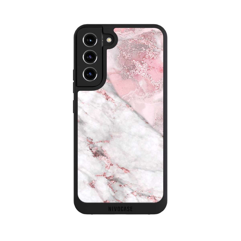 Galaxy S22 + NIVOpure Marbre rose 3