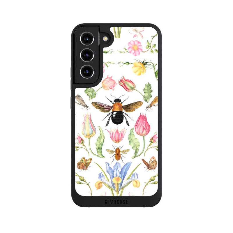 Galaxy S22 + NIVOpure Wildblumen mit Biene weiß