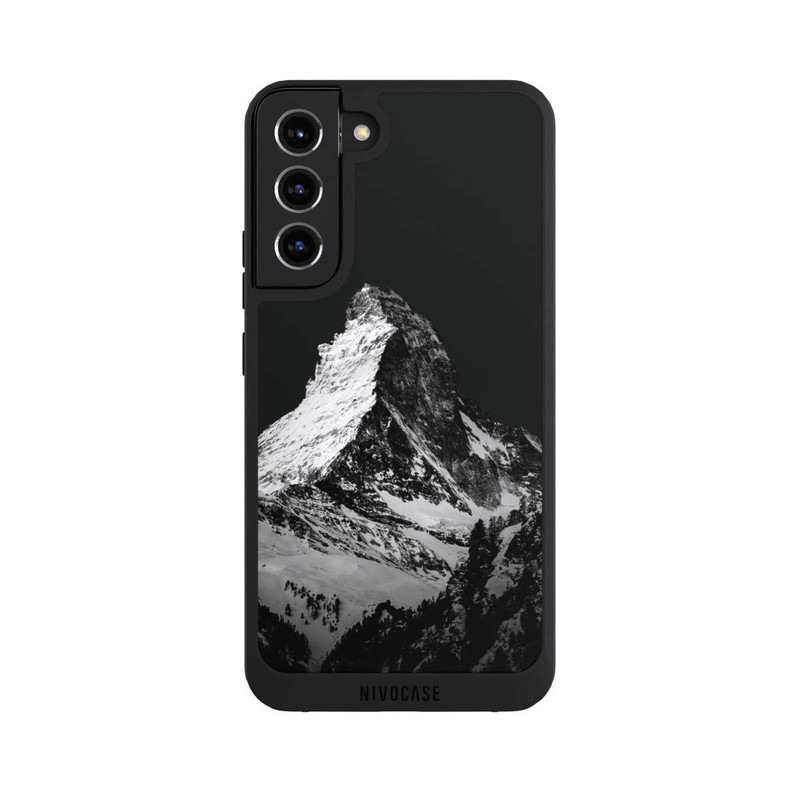 Galaxy S22 + NIVOpure Schneebedeckte Berge