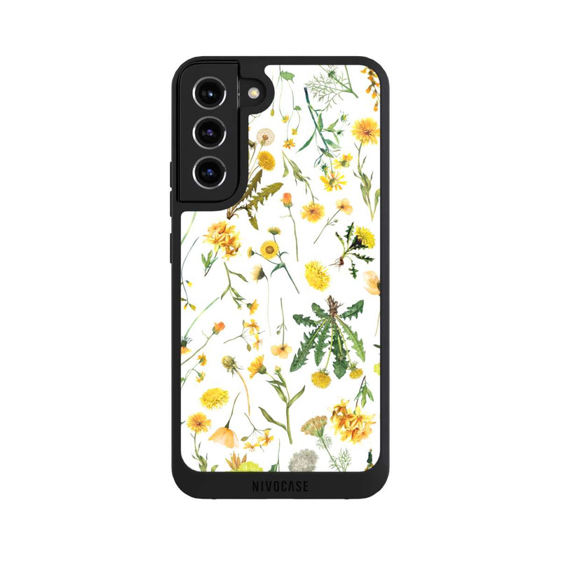 Galaxy S22 + NIVOpure Fleurs sauvages jaunes