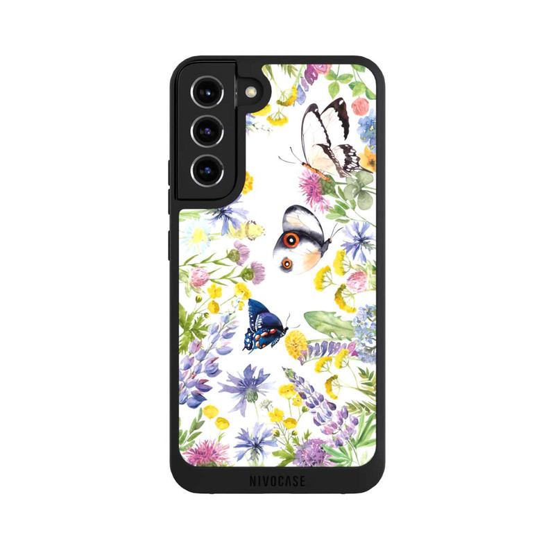 Galaxy S22 + NIVOpure Colourful Spring Flowers and Butterflies