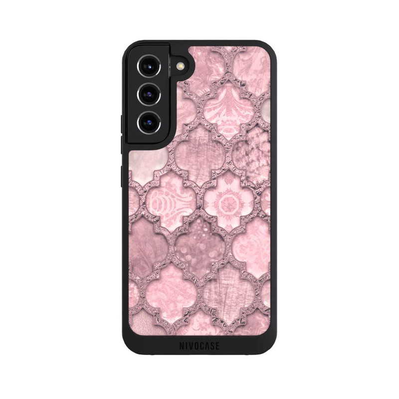 Galaxy S22 + NIVOpure Tuile Maroc Rose
