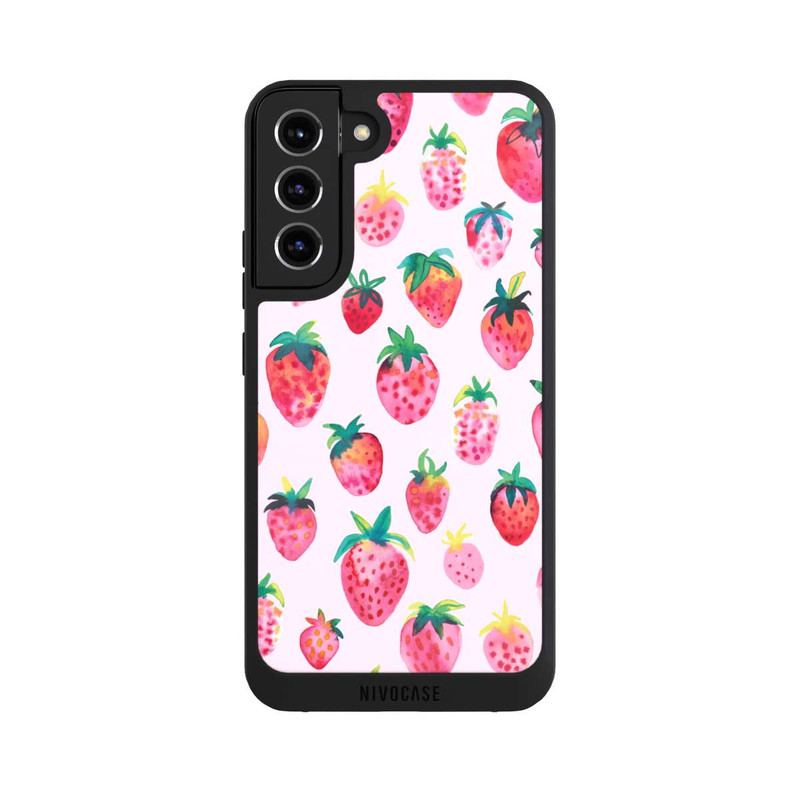 Galaxy S22 + NIVOpure Watercolor Strawberries
