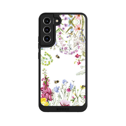 Samsung Galaxy S22+ NIVOpure Cadre de fleurs sauvages des prés d'été