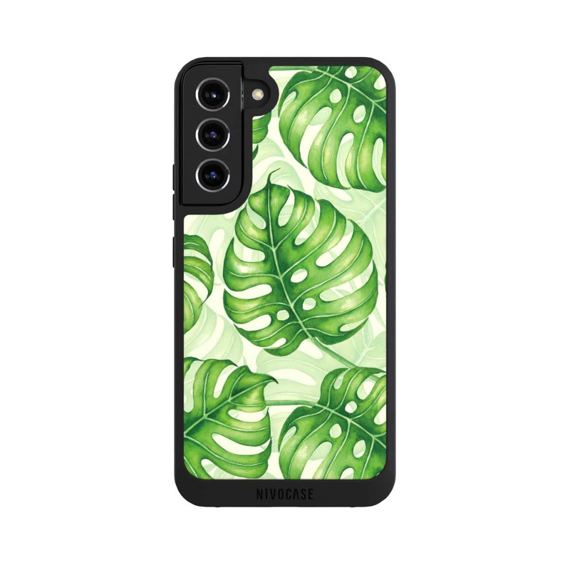 Galaxy S22 + NIVOpure Pretty Palm Leaves Pattern