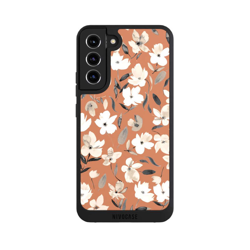Galaxy S22 + NIVOpure Frische Herbstblumen Kupfer