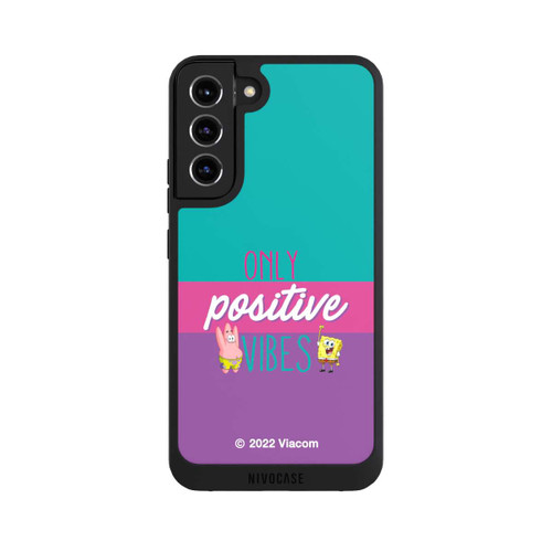 Samsung Galaxy S22+ NIVOpure  Spongebob - Only Positive Vibes
