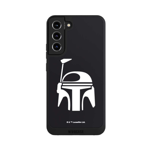Samsung Galaxy S22+ NIVOpure Boba Fett Helm Schwarz