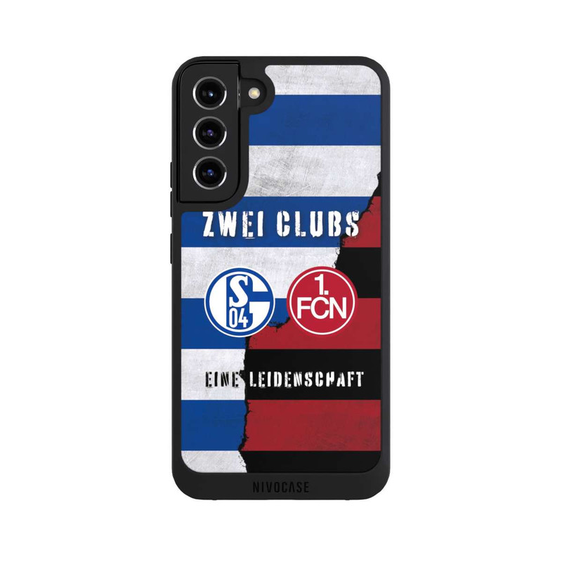 Galaxy S22 + NIVOpure Fanfreundschaft Schalke x Nürnberg
