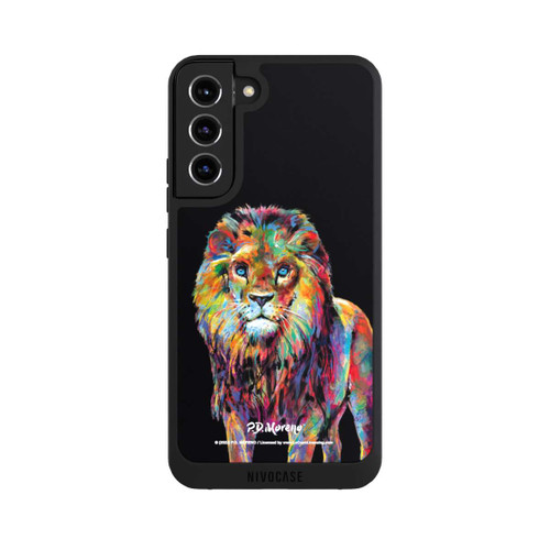 Samsung Galaxy S22+ NIVOpure Lion Colorful Art By P.D. Moreno