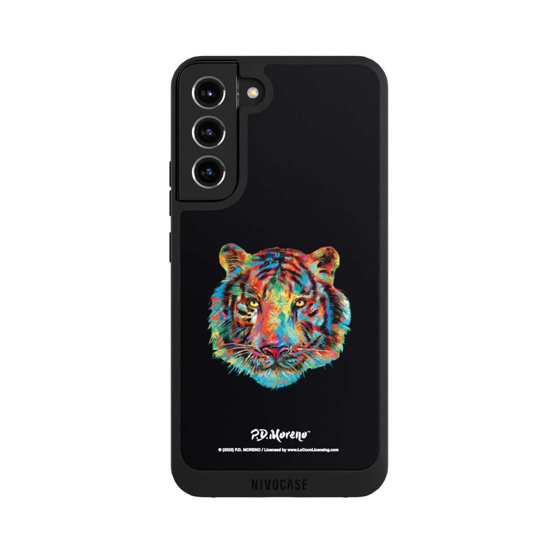 Galaxy S22 + NIVOpure Tiger Art By P.D. Moreno