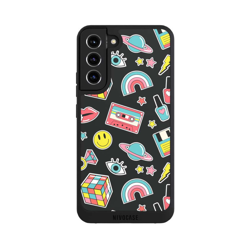 Galaxy S22 + NIVOpure 90iger Jahre Thema