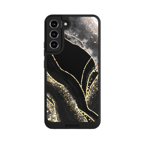 Samsung Galaxy S22+ NIVOpure Dark Marble Gold