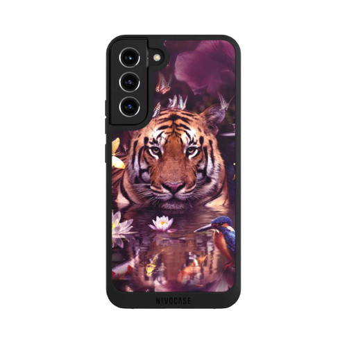 Samsung Galaxy S22+ NIVOpure Tiger flower frame
