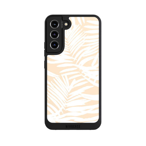 Samsung Galaxy S22+ NIVOpure Beige Boho Fern Background