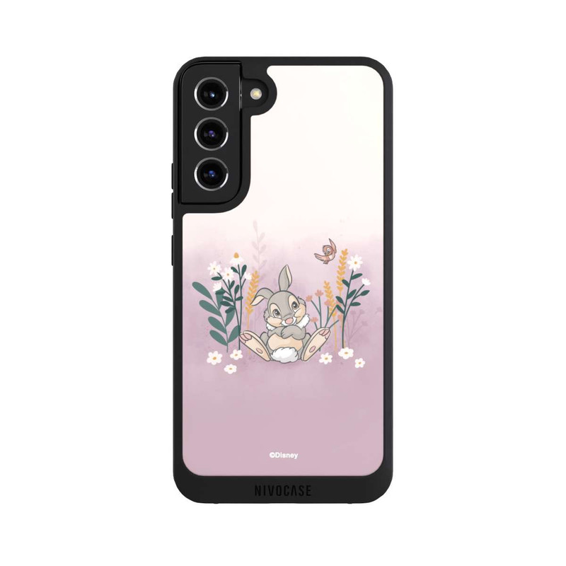Galaxy S22 + NIVOpure Thumper with flowers