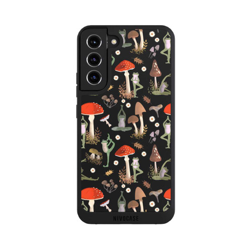 Samsung Galaxy S22+ NIVOpure Yoga-Frösche mit Pilzen