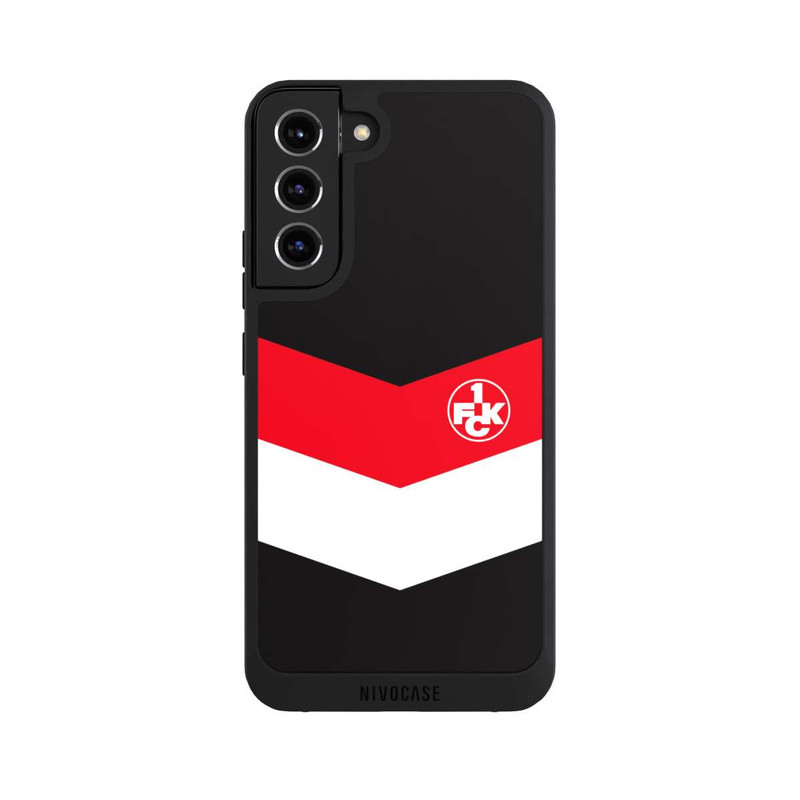 Galaxy S22 + NIVOpure 1.FCK Blockstreifen Design