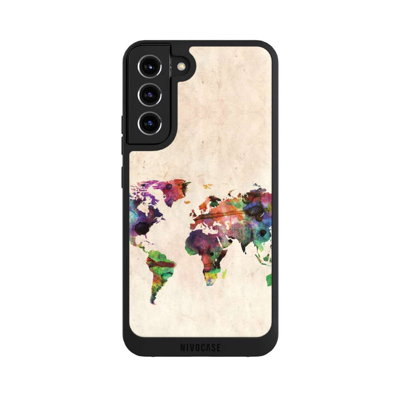 Galaxy S22 + NIVOpure World Map by Michael Tompsett