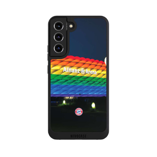 Samsung Galaxy S22+ NIVOpure Allianz Arena Regenbogen