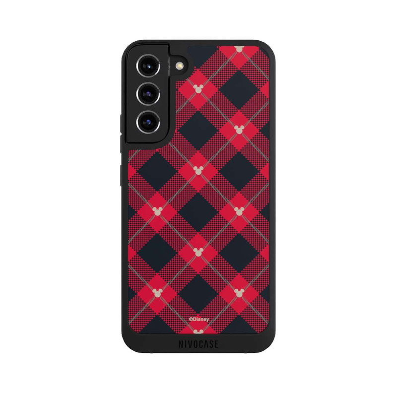 Galaxy S22 + NIVOpure Motif de Noël Mickey rouge