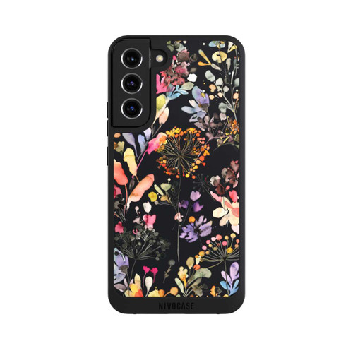 Samsung Galaxy S22+ NIVOpure Wilde Gräser schwarz