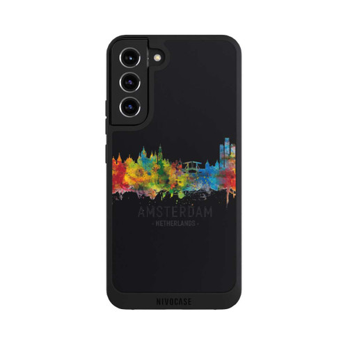Samsung Galaxy S22+ NIVOpure Amsterdam Netherlands Skyline Black