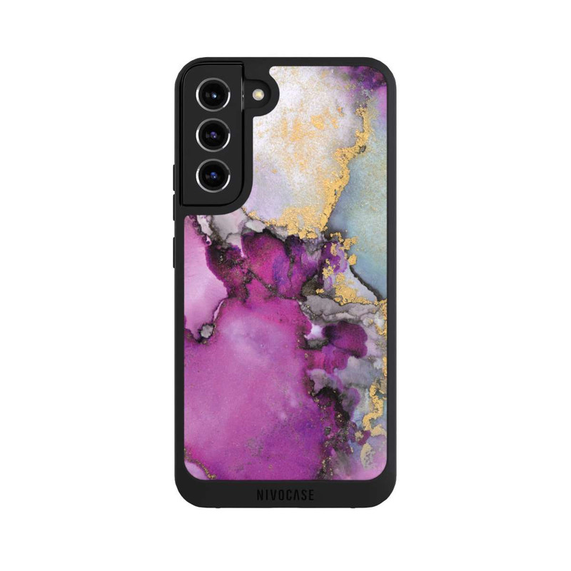 Galaxy S22 + NIVOpure Alcohol Ink Art Pink