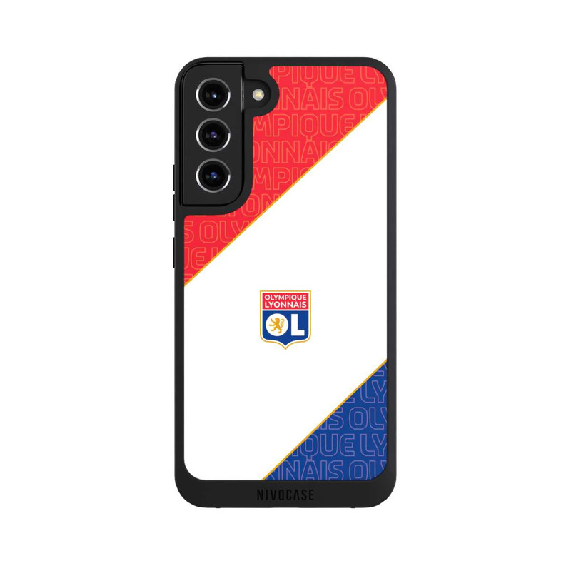 Galaxy S22 + NIVOpure Logo OL rouge et bleu