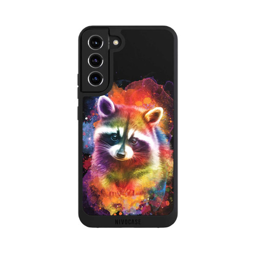 Samsung Galaxy S22+ NIVOpure Happy Racoon Black