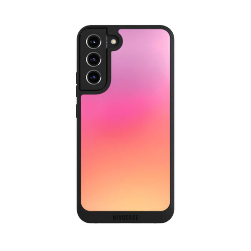 Samsung Galaxy S22+ NIVOpure Pastell Pink Glitch