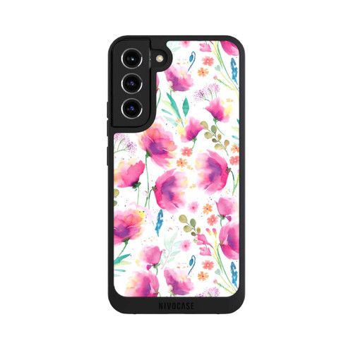 Samsung Galaxy S22+ NIVOpure Coquelicots abstraits aquarelle