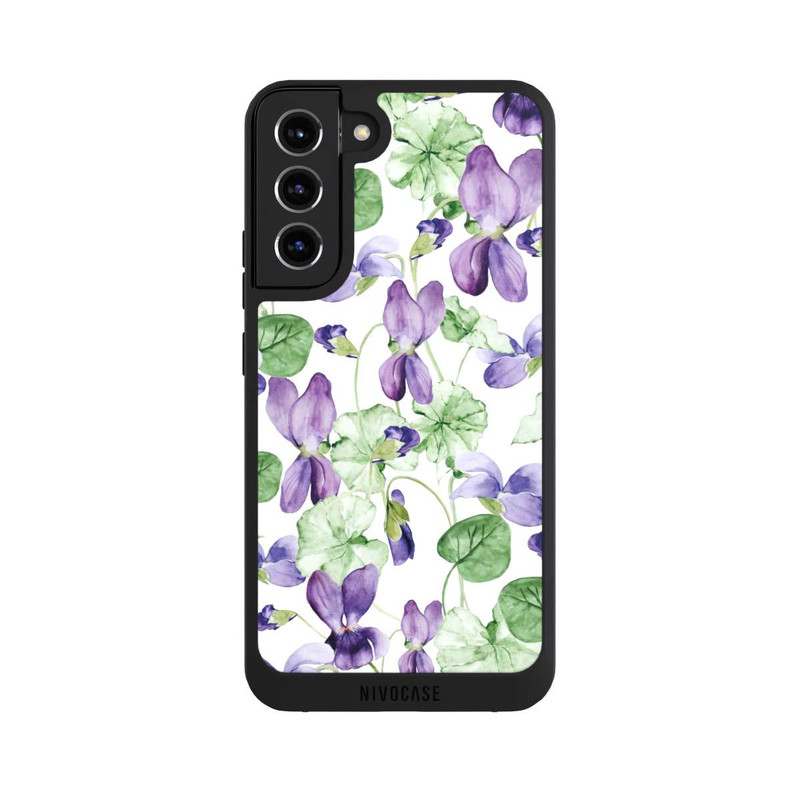 Galaxy S22 + NIVOpure Violettes pourpres