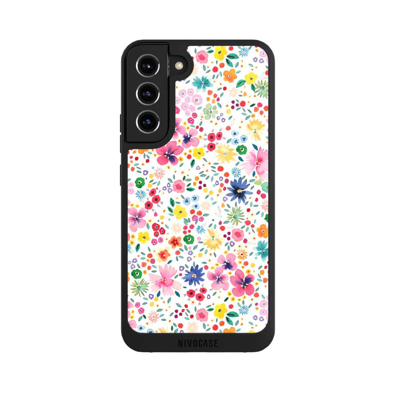 Galaxy S22 + NIVOpure Millefleurs Pink Spring Garden