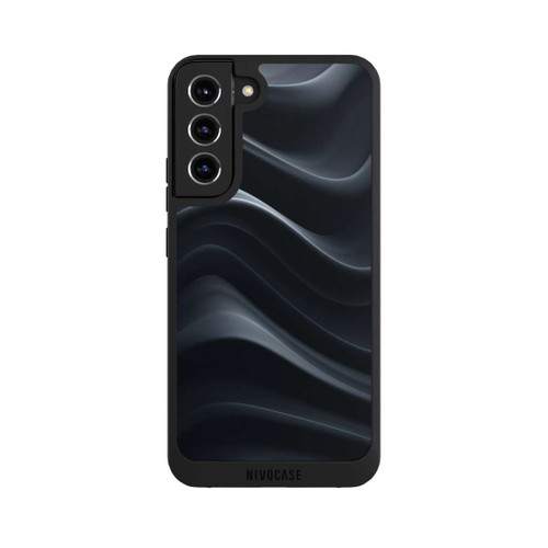Samsung Galaxy S22+ NIVOpure Black Waves Texture