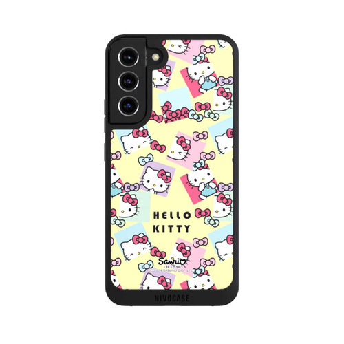 Samsung Galaxy S22+ NIVOpure Hello Kitty Pastellmuster