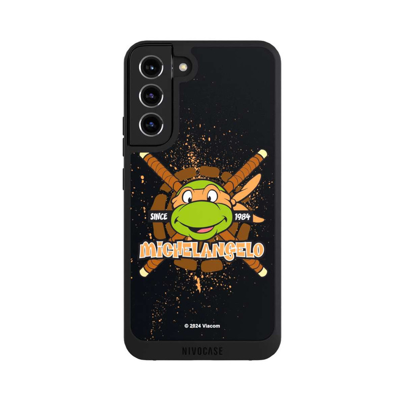 Galaxy S22 + NIVOpure TMNT Michelangelo