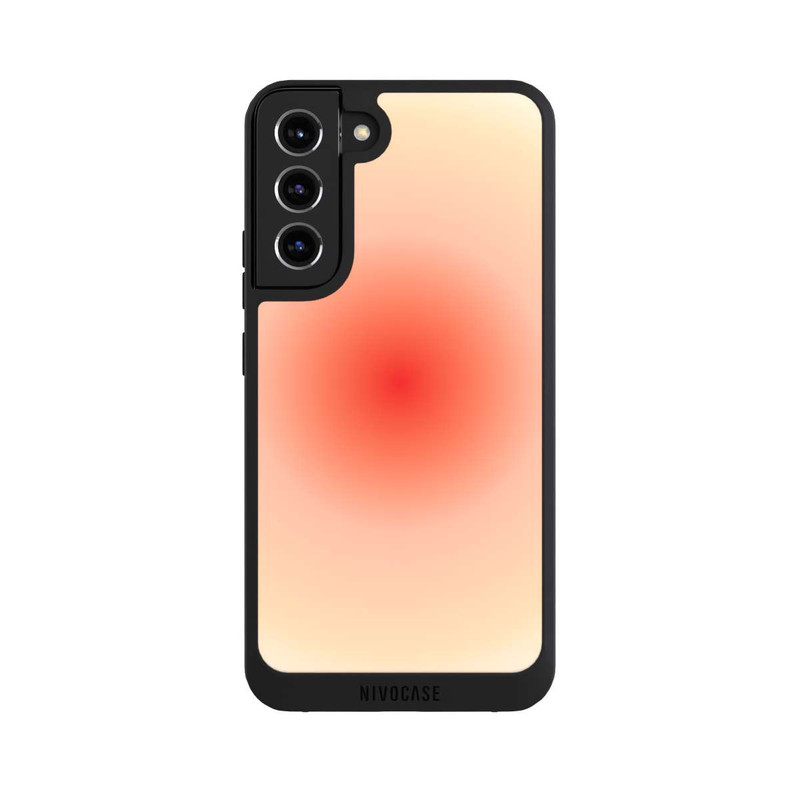 Galaxy S22 + NIVOpure Aura orange circle