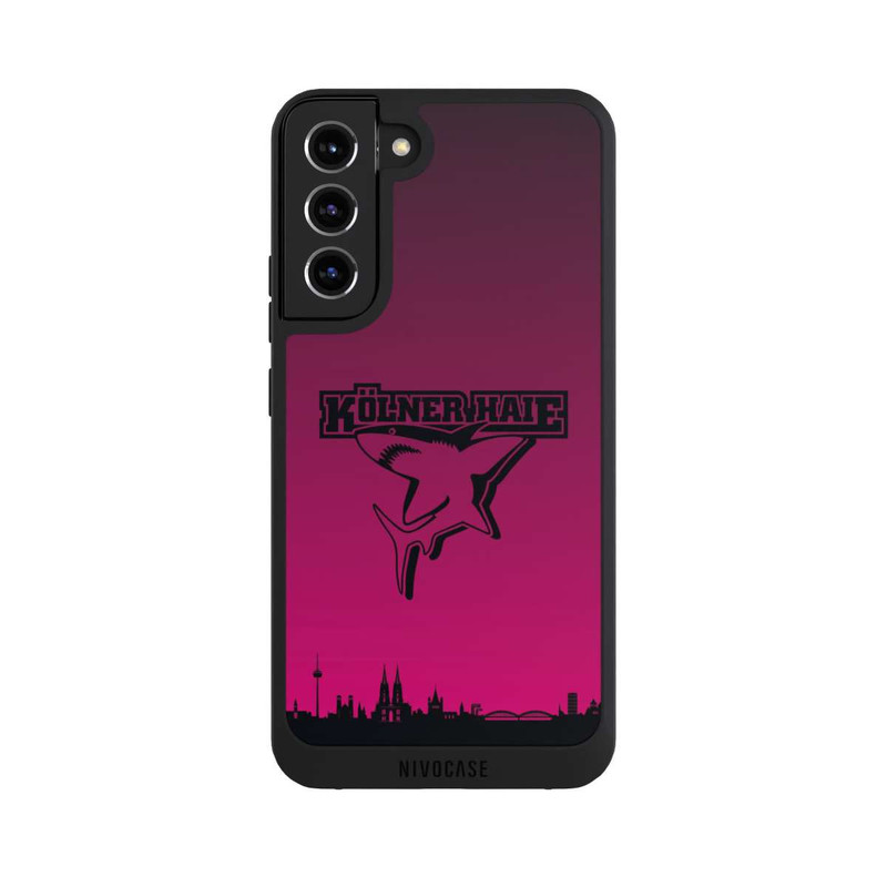 Galaxy S22 + NIVOpure Kölner Haie Skyline Pink