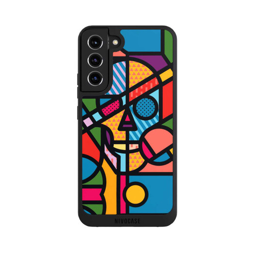 Samsung Galaxy S22+ NIVOpure Vit Skull Colorful