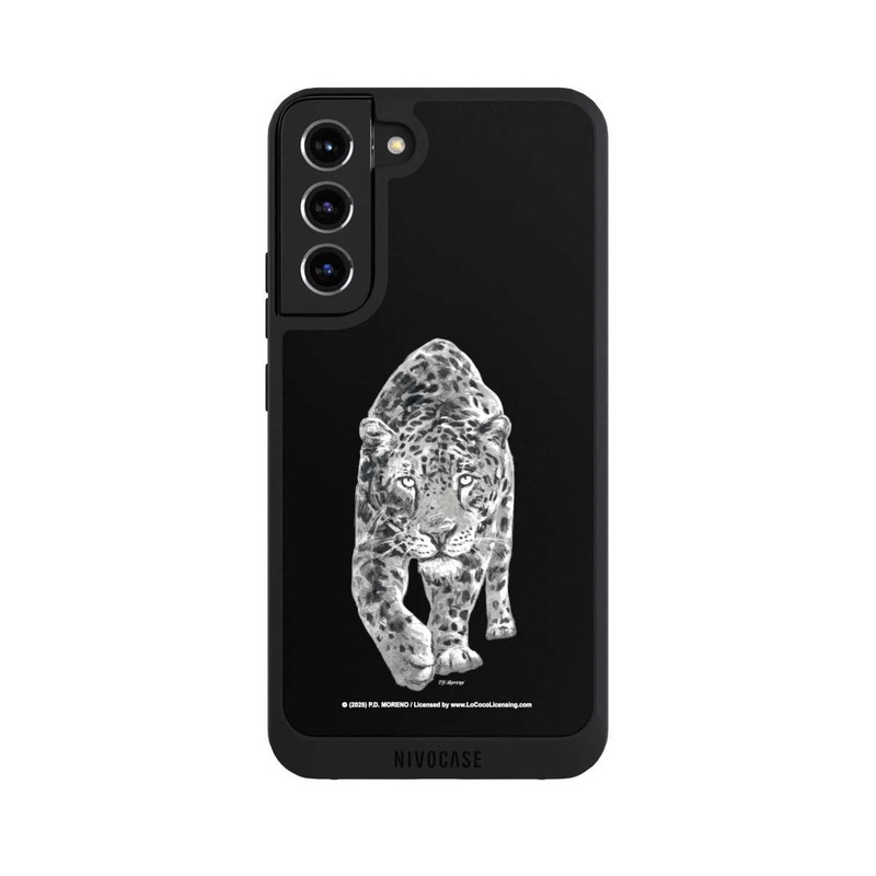 Galaxy S22 + NIVOpure Leopard Schwarz