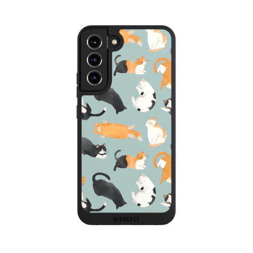 Samsung Galaxy S22+ NIVOpure Cats Pattern
