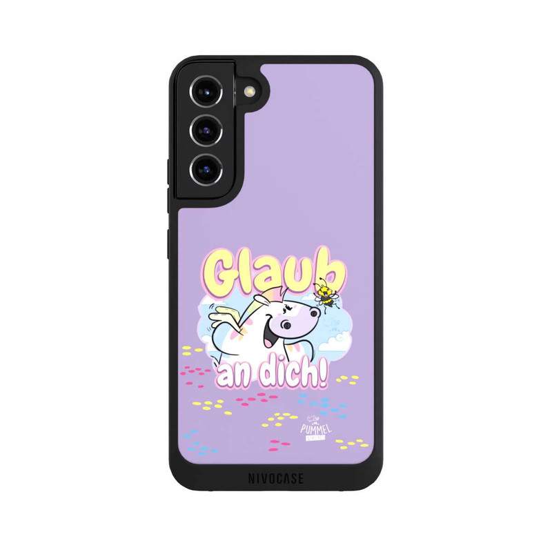 Galaxy S22 + NIVOpure Zebrasus Glaub an Dich