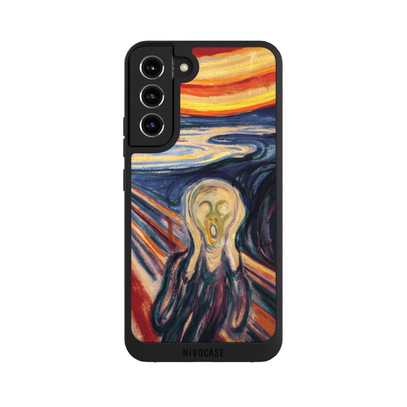 Galaxy S22 + NIVOpure Der Schrei by Edvard Munch