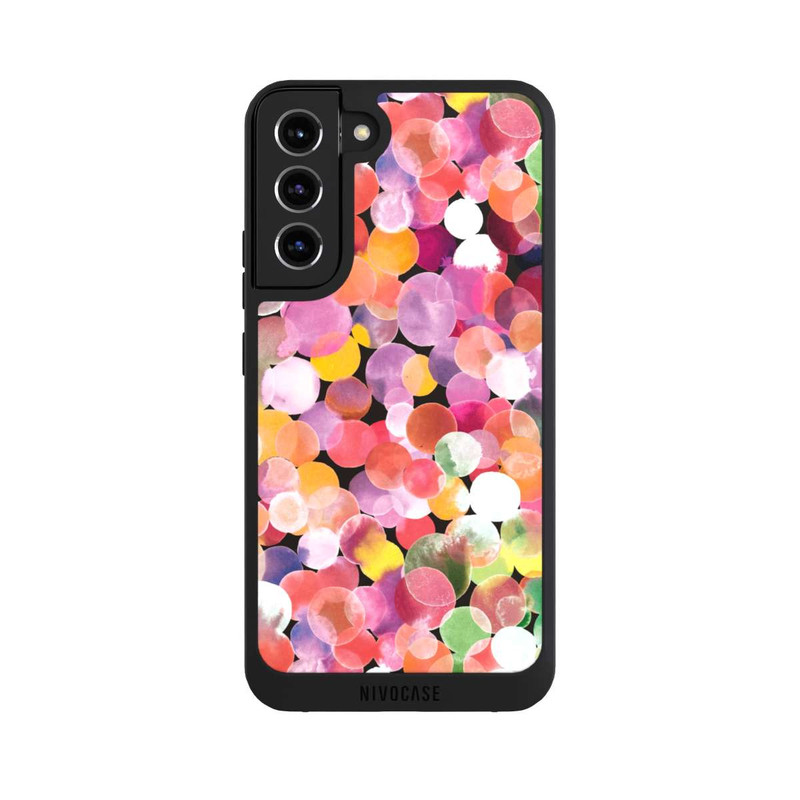 Galaxy S22 + NIVOpure Colorful Watercolor Dots